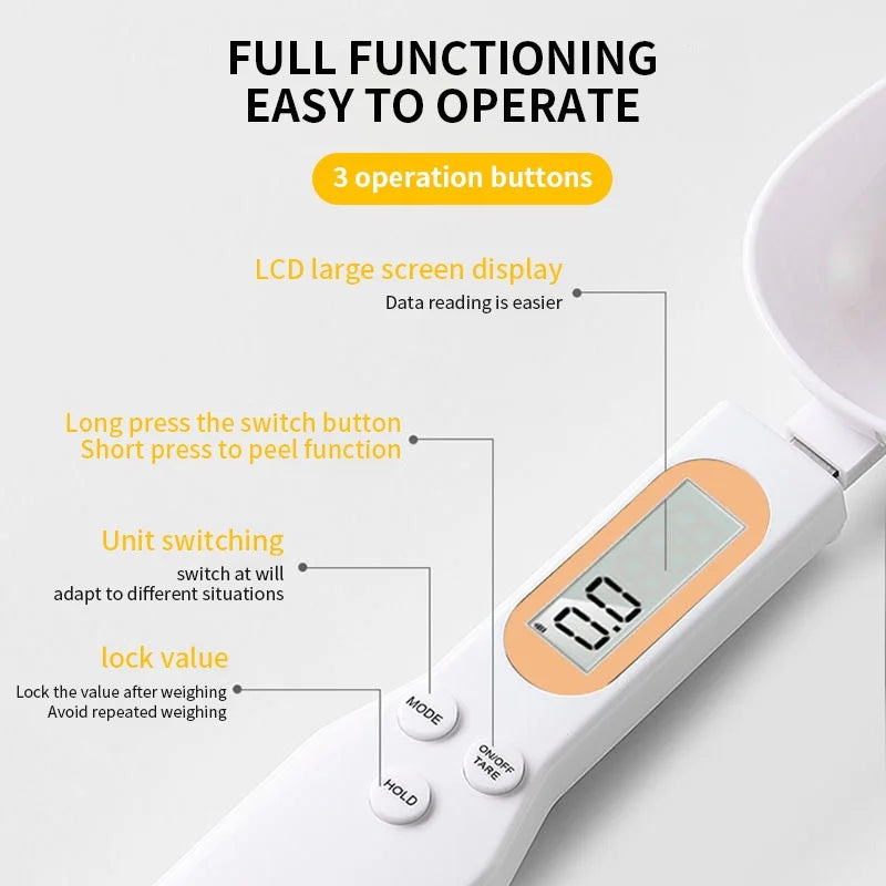 Digital Kitchen Spoon Scale